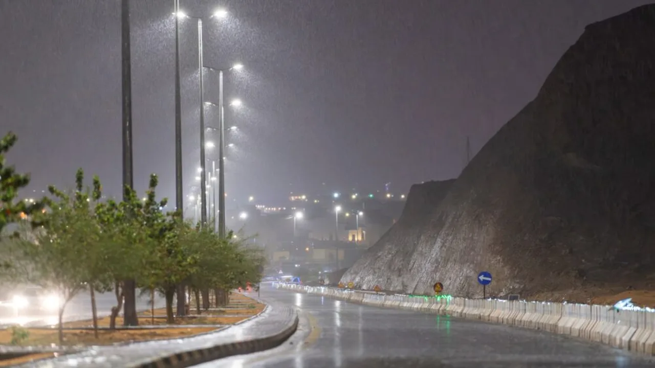 أمطار رعدية غزيرة تضرب 4 مناطق في المملكة قريبًا